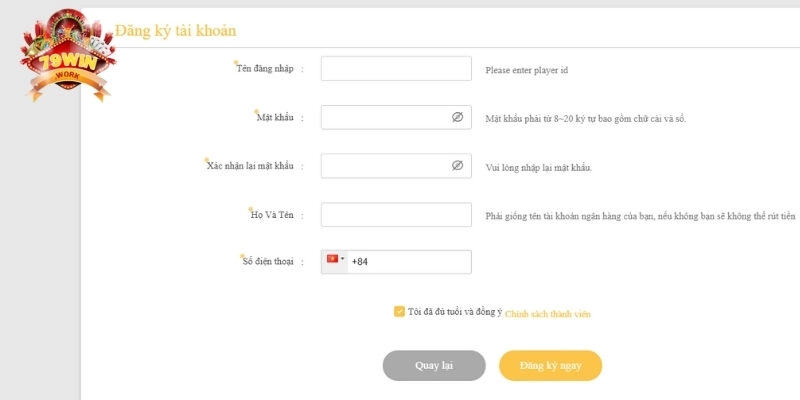 Chi tiết cách đăng ký 79win