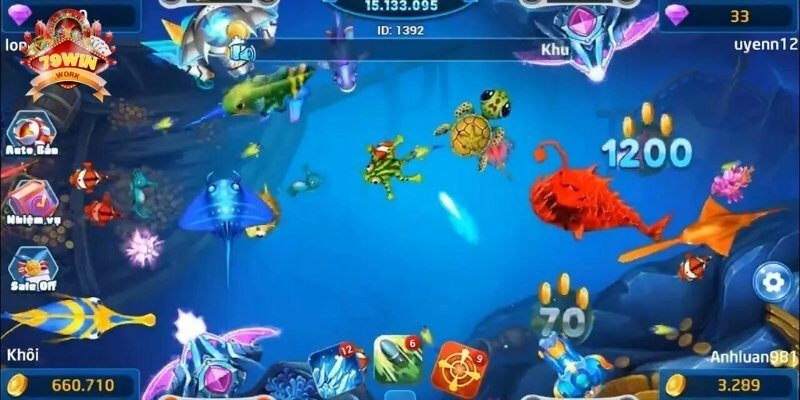 Hướng dẫn cách chơi bắn cá xèng tại 79win